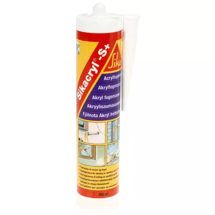 AKRYYLIMASSA 300ML VALK. SIKACRYL S+ - Tekniset kemikaalit - SIK015 - 1