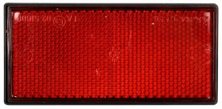 HEIJASTIN PUNAINEN 55X105 TARRALLA (EI PAKATTU) - Peräkärryn valot - ST100465 - 1