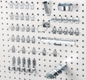 KANNATIN SARJA KÄSITYÖKALUILLE 45OS REIKÄLEVYYN - Työkaluseinät ja koukut - KH815 - 1