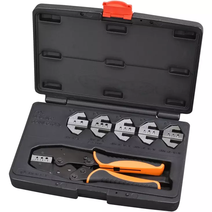 PURISTUSPIHTISARJA 7-OS. DEUTSCH - Sähkömiehen pihdit ja kuorijat - IKH6615 - 1