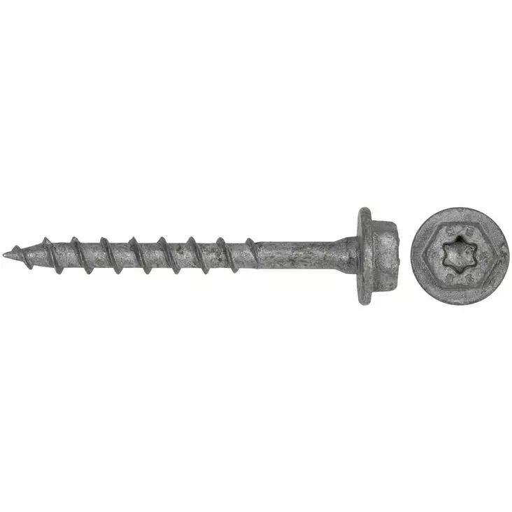 PUURUUVI XLNT HEX C4 8,0X55 50KPL - Puuruuvit - MFTH8055 - 1
