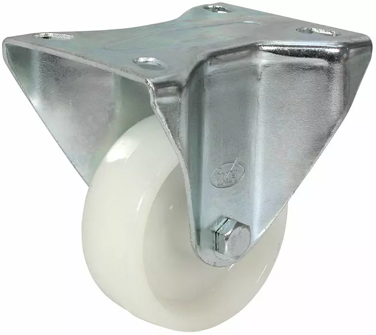 PYÖRÄ VAUNUN KIINT.100MM VALK. - Vaunu- ja kalusterenkaat - XPK100035 - 1