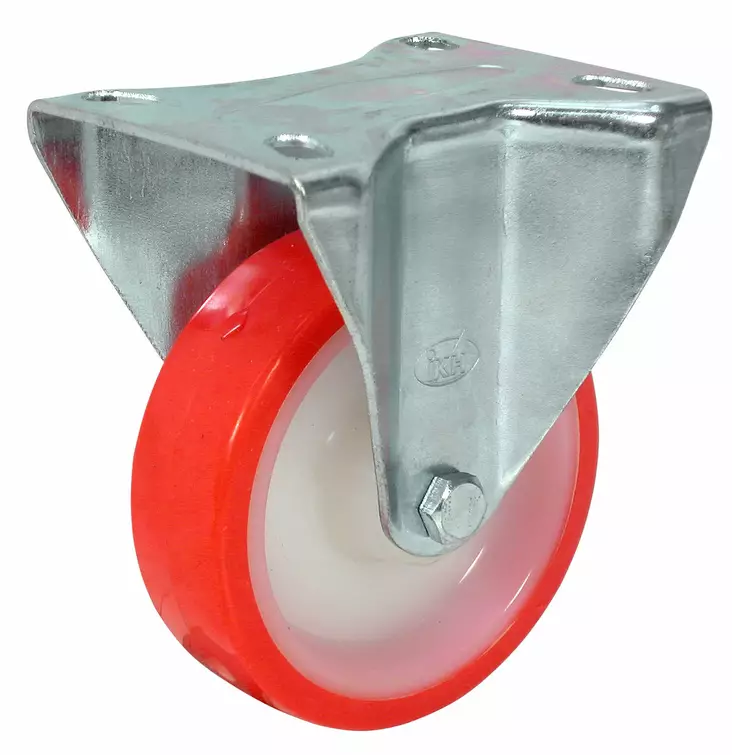 PYÖRÄ VAUNUN KIINT.125MM URET. - Vaunu- ja kalusterenkaat - XPKU12535 - 1