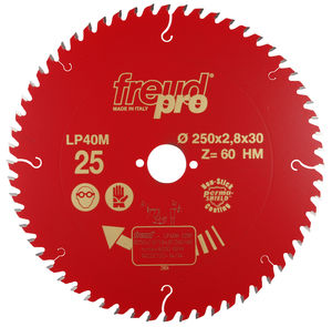 SIRKKELINTERÄ 250X2,8X30 Z60 KOVAMETALLI - Sirkkelinterät - CFT40025 - 1