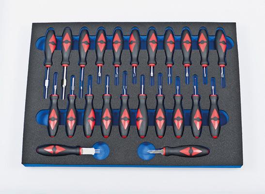 SÄHKÖLIITINTYÖKALUSARJA 23-OS - Moduulit työkaluvaunuihin - 291-BD005 - 1