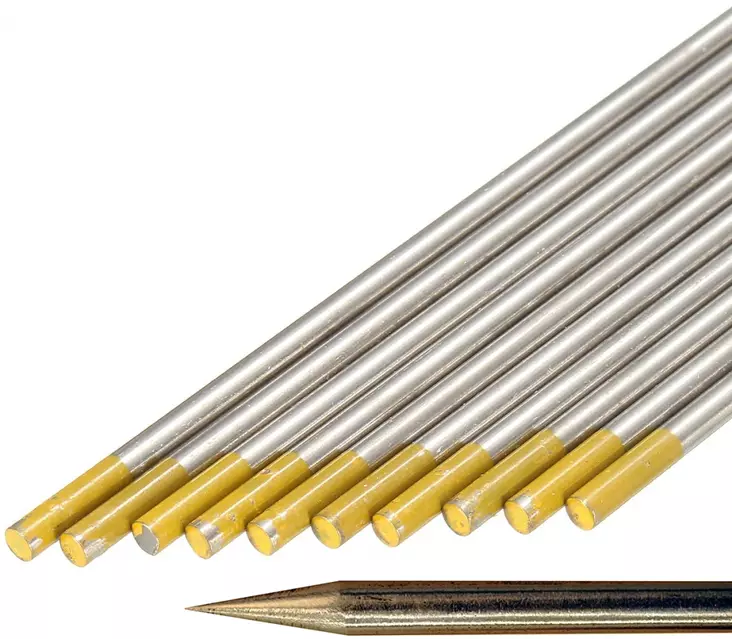 TIG-ELEKTRODI, KULTA 3,2 X 175MM LANTAANI 1KPL 1,5% - Hitsaustarvikkeet - TIGE132LA15 - 1