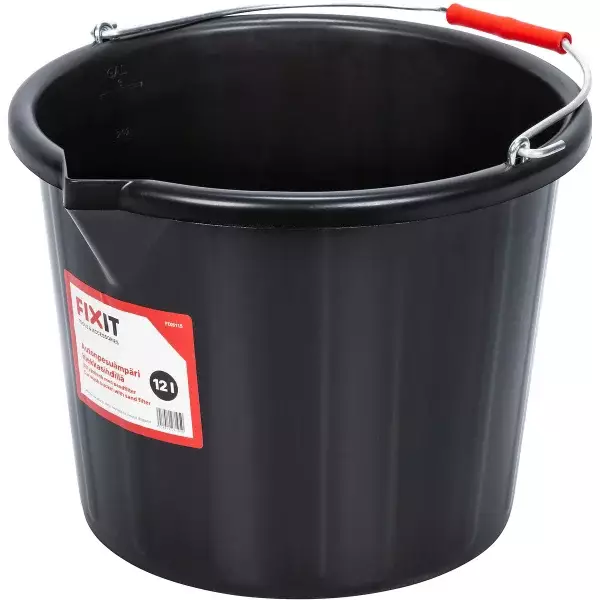 Autonpesuämpäri hiekkasihdillä 12l - Autonhoitotuotteet - FIX6115 - 1