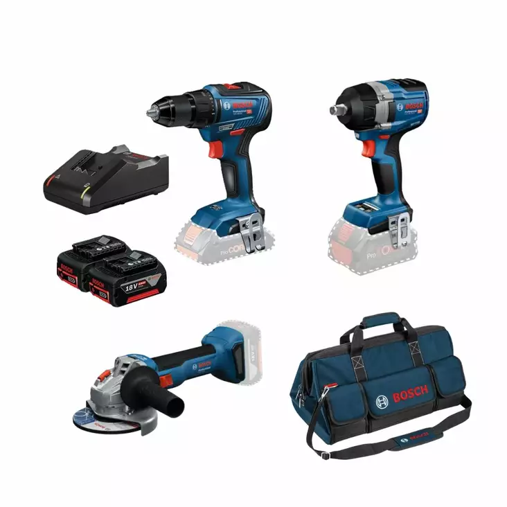 BOSCH AKKUKONESARJA 3 KONETTA - Akkukonesarjat - 06019M2025 - 1