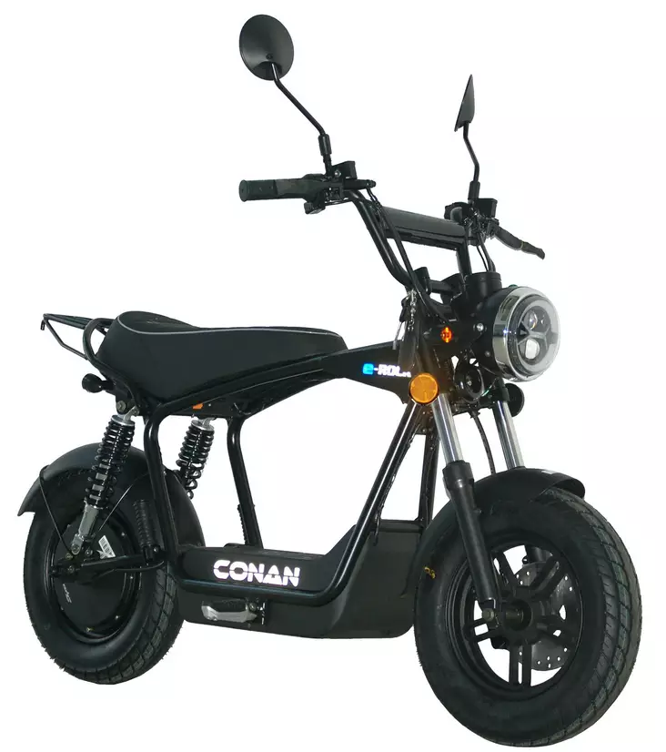 CONAN E-ROCK MUSTA 1000W 25km/h - Mopot - EROCBLACK25 - 1