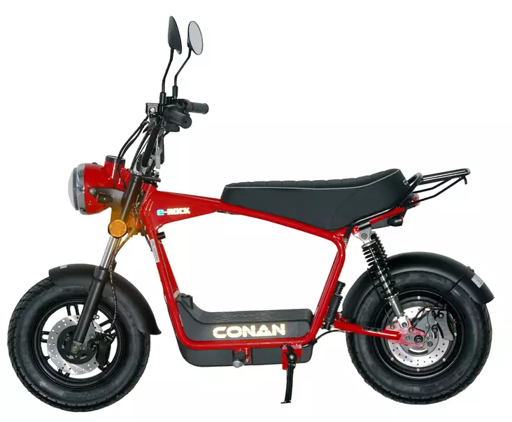 Conan E-Rock Punainen 1100W 45KM/H - Mopot - EROCKRED45 - 1