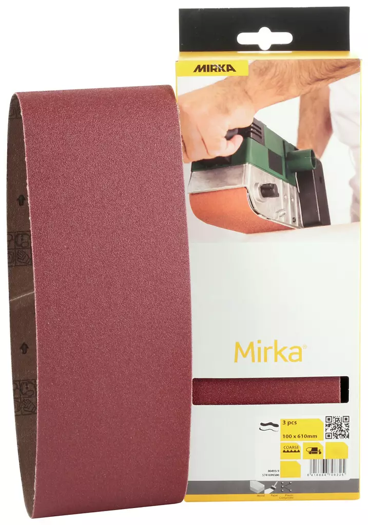 HIOMANAUHA 100X610MM G120 3KPL - Hiomapaperit koneisiin - MIR885 - 1