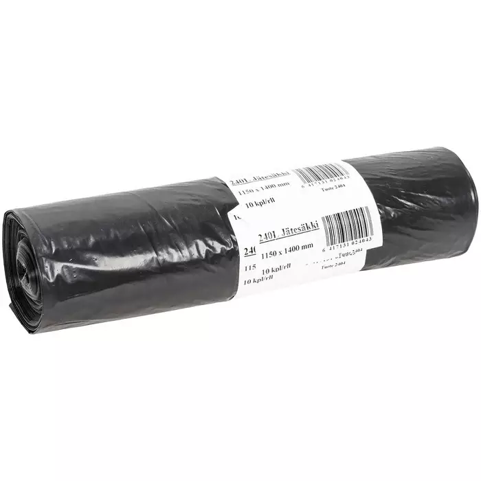 Jätesäkki 240L 1150X1400 10 Kpl - Siivousvälineet - PM8005 - 1