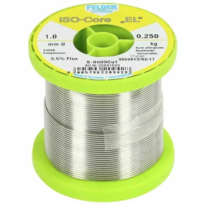 JUOTOSTINA SN99,3/CU0,3 1,0MM /250G - Juottimet ja tohot - FEL015 - 1