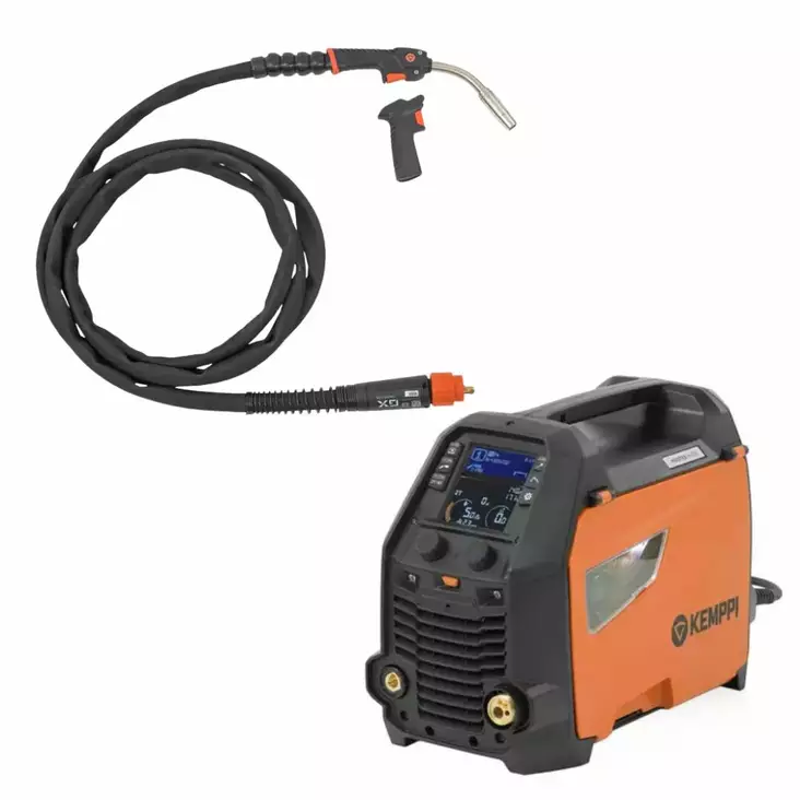 Kemppi MASTER M 205 GM Pulssihitsauskone GXE305G5 Hitsauspistoolilla - MIG-hitsaus - MSM205GMGXE305G5 - 1