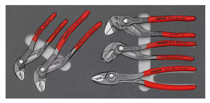 KNIPEX PIHTISARJA 5-OS. - Moduulit työkaluvaunuihin - 265-KX005 - 1