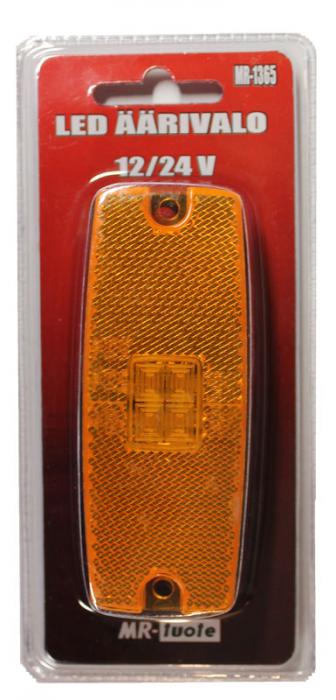 LED ÄÄRIVALO ORANSSI - Peräkärryn valot - MR-1365 - 1