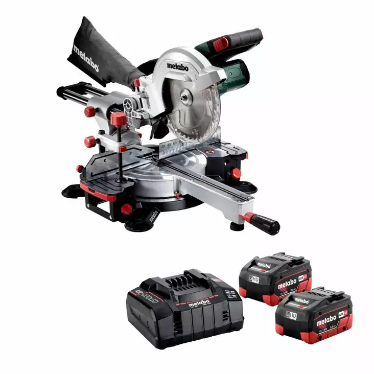 METABO KGS 18 LTX 216 AKKUJIIRISAHA 18V - Akkusirkkelit - 619001850X255 - 1