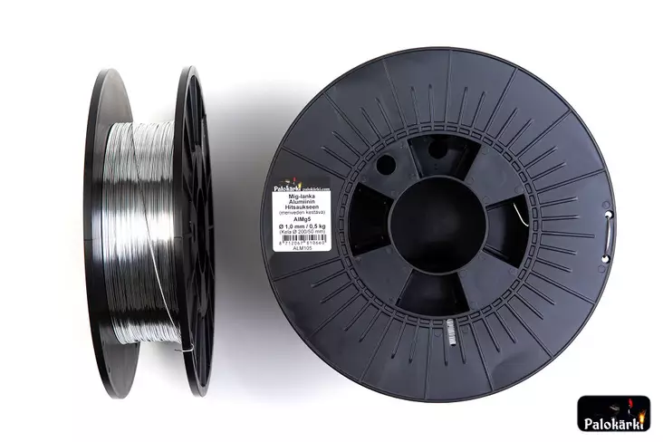 MIG-HITSAUSLANKA ALUMIINILLE 1,0MM/0,5KG - Hitsauslangat - ALM105 - 1