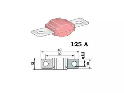 SULAKE MIDI 125A PINK - Liittimet - 0602125 - 1