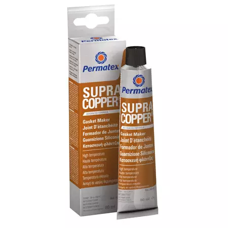 SUPRA COPPER TIIVISTESILIKONI 80ML +371C - Tekniset kemikaalit - 26-35145 - 1