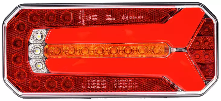 TAKAVALO LED 12-24V OIKEA PIKALIITIN - Peräkärryn valot - ST100665 - 1