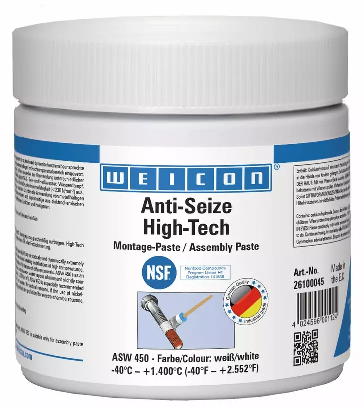 Weicon Anti-Seize High-Tech 450G - Tekniset kemikaalit - 1126100045 - 1