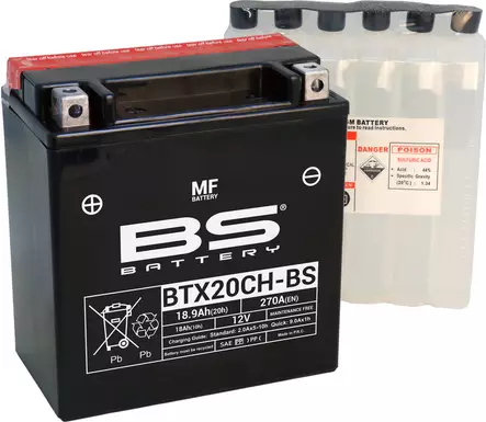 BS Battery BTX20CH-BS MF (cp) Maintenance Free - Ajoneuvojen akut - 140-300616 - 1