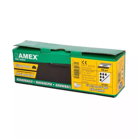 CAMEX Runkonaula 75 x 2.9 mm / 34° / 500 kpl D HDG - Runkonaulat - 4446 - 2