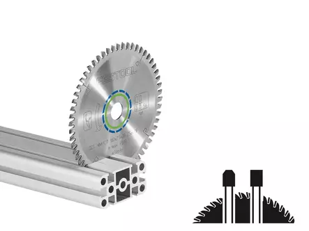 Festool Sahanterä ALUMINIUM/PLASTICS HW 160x2,2x20 TF52 - Sirkkelinterät - 496306 - 1