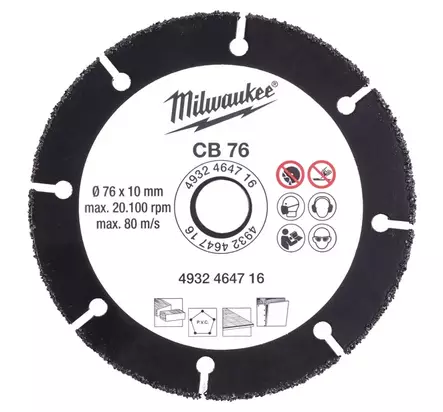 KARBIDITERÄ 76MM - Timanttilaikat - MW464716 - 1