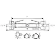 Nivelakseli 05 1.3/8"-6 Pulttikytkin - Traktorit ja työkoneet - T904186 - 3