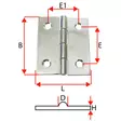 SARANA 30X30X0,8 A2 1KPL - Istukat ja lisävarusteet - IP596 - 2