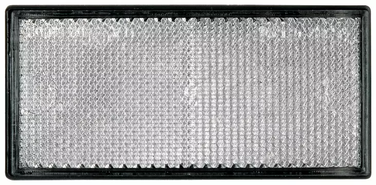 HEIJASTIN VALKOINEN 55X105 TARRALLA (EI PAKATTU) - Peräkärryn valot - ST100466 - 1