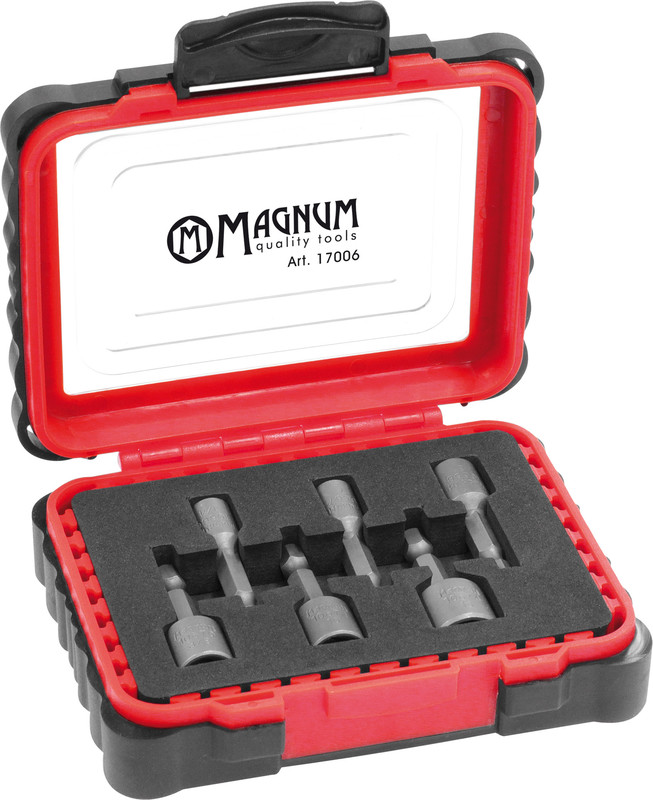 MAGNEETTIHYLSYSARJA 6-OSAINEN - Ruuvauskärjet ja pidikkeet - 17006 - 2