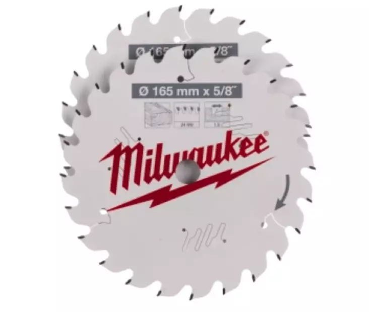 PYÖRÖSAHANTERÄ W165X24T+24T 5/8 2KPL - Sirkkelinterät - MW479836 - 1