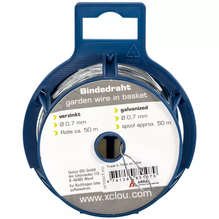 RAUTALANKA 0,7MM X 50M ZN - Teipit - FIX1036 - 1