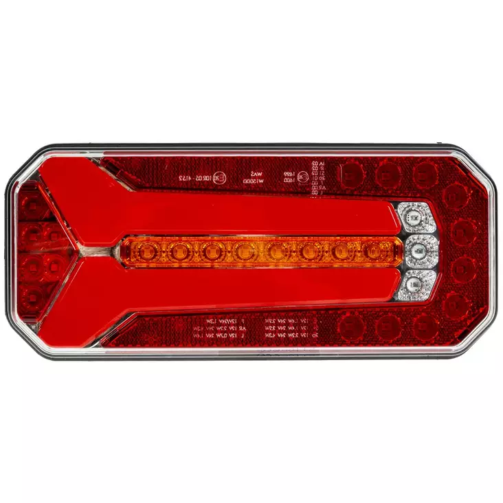 TAKAVALO LED 12-24V VASEN PIKALIITIN - Peräkärryn valot - ST100666 - 1