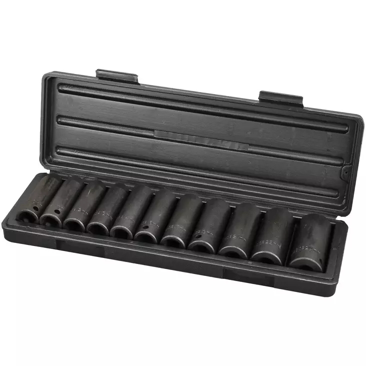 VOIMAHYLSYSARJA PITKÄ 1/2" 12-OS. P - Hylsysarjat - X016006 - 1