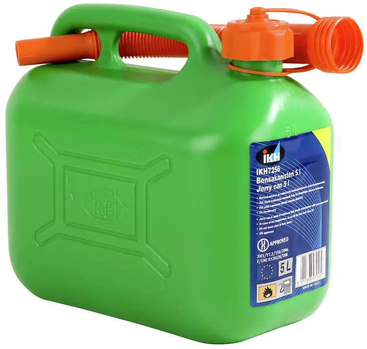 BENSAKANISTERI 5L VIHREÄ - Polttoainekanisterit ja kannut - IKH7256 - 1