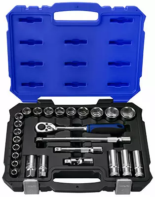 Hylsysarja 1/2" 26-Os. Boxo - Hylsysarjat - 284-B33-1926 - 1