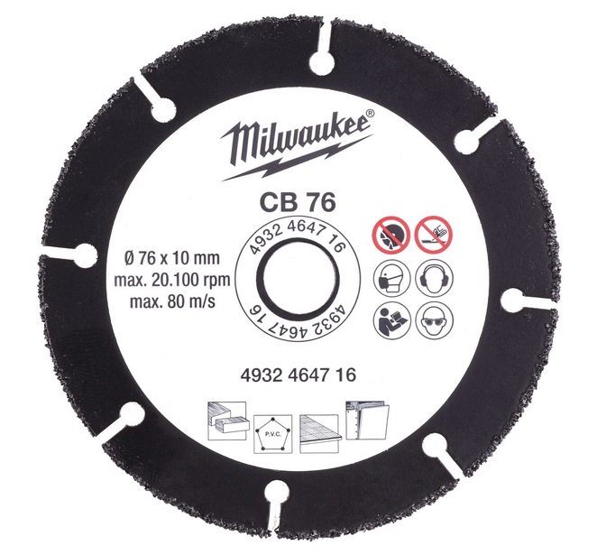 KARBIDITERÄ 76MM - Timanttilaikat - MW464716 - 1