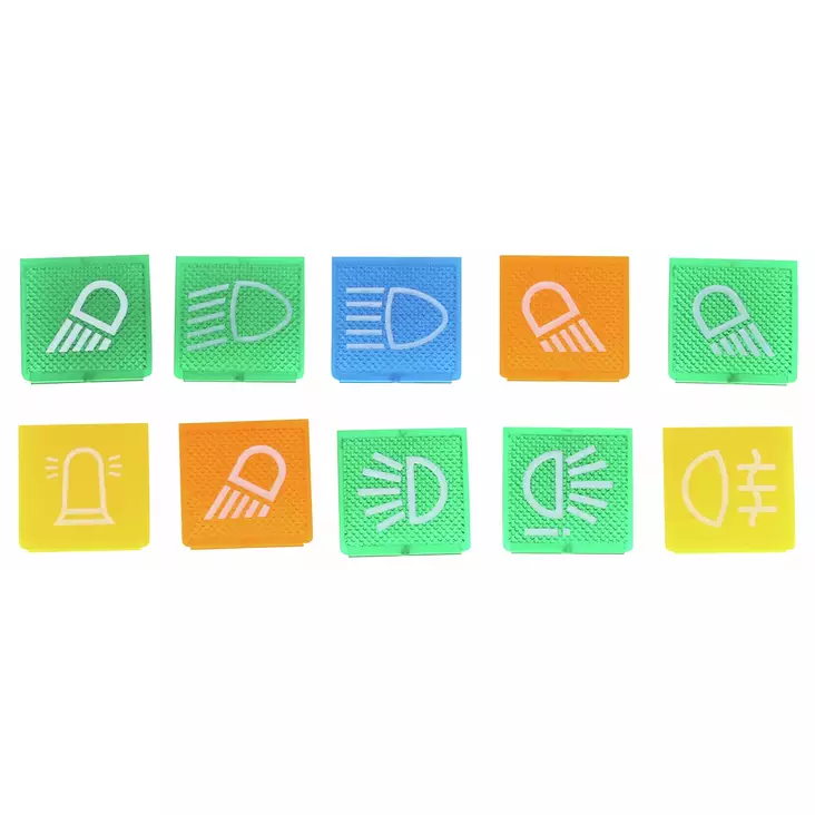 KATKAISIJAN SYMBOLIT VALOT - Katkaisijat - ST7126 - 1