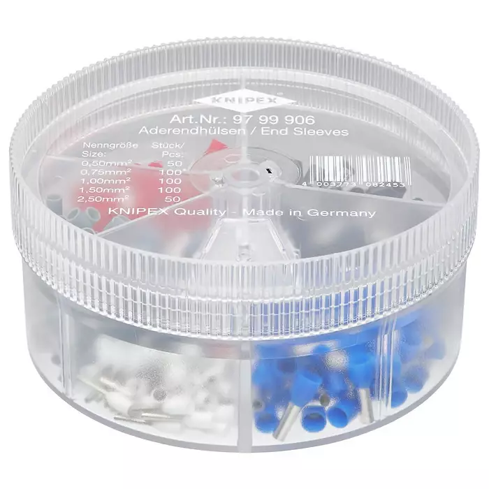 LAJITELMALAATIKKO ERISTETYILLÄ PÄÄTEHOLKEILLA - Liittimet - KN9799906 - 1