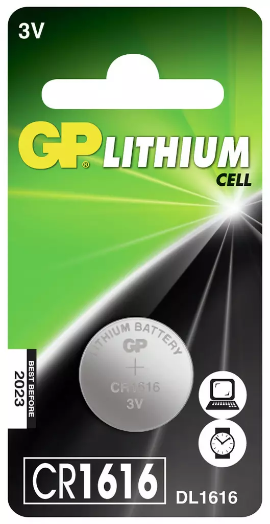 NAPPIPARISTO 3V LITHIUM CR1616 - Paristot - GPCR1616 - 1