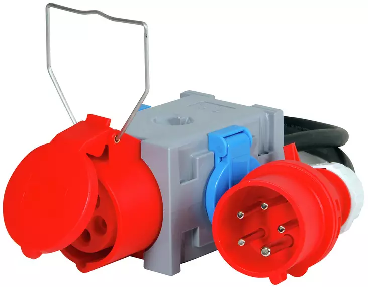 VOIMAVIRTA ADAPTERI 16A 1X400V / 2X230V - Letku- ja sähkökelat - CRX4016 - 1