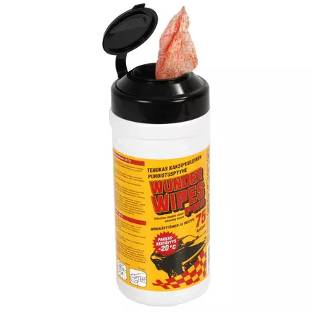 PUHDISTUSPYYHE 75KPL PROF WUNDER WIPES 195X266MM - Siivousvälineet - WKCE007 - 1
