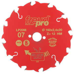 SIRKKELINTERÄ 160X2,4X20 Z12 KOVAMETALLI - Sirkkelinterät - CFT20007 - 1