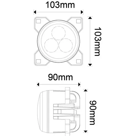 TYÖVALO LED MAGNA 4200U - Työvalot - ST86077 - 2