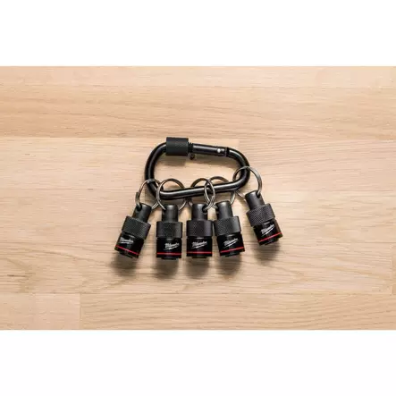 Milwaukee 5-Osainen Hex-Karabiini - Adapterit - MW502117 - 2