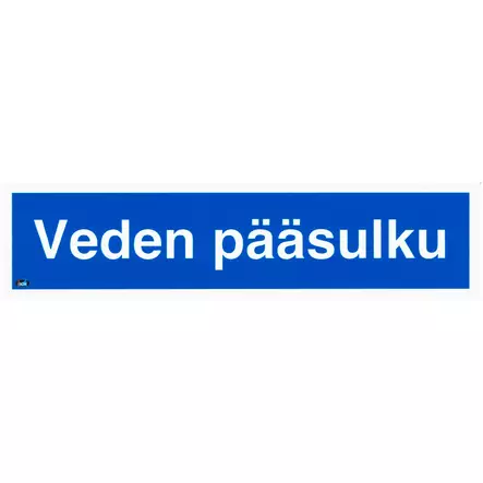 Opaste Veden Pääsulku 200X50 Muovi - Ensiapu ja työsuojelu - TRA107 - 1